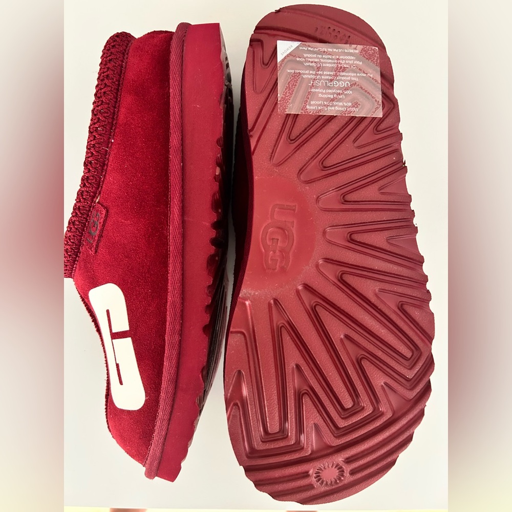 UGG Red Tasman Plush - Picture 3 of 6